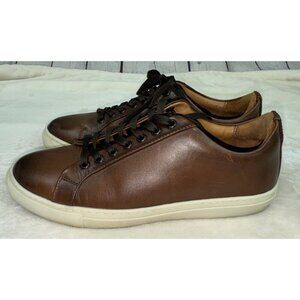 THURSDAY Boot Co Women’s Size 8.5 Premier Low Top Brown Leather Lace Up Sneakers